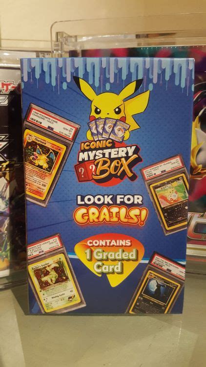 Pokémon ICONIC Mystery Box 1 Graded Card Inside Kaufen auf Ricardo