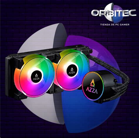 Cooler Liquido Azza Blizzard Argb Mm Orbitec Ecuador