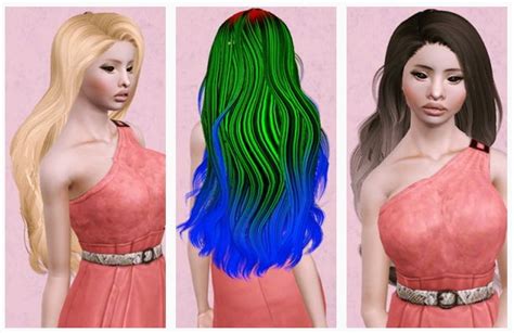 Newseas Titanium Hair Retextured By Beaverhausen Sims Hair Hair