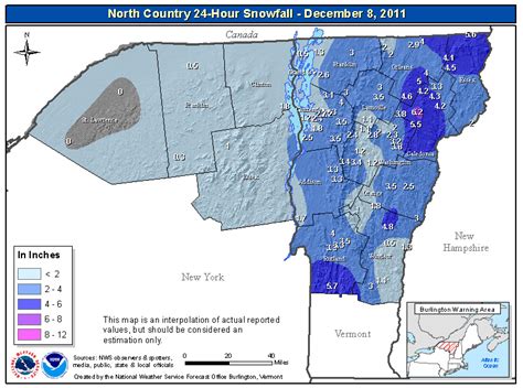 First Significant December Snowfall For The State Of Vermont