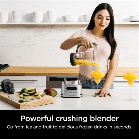 Ninja SS151 TWISTi Blender DUO, High-Speed 1600 WP Smoothie Maker ...