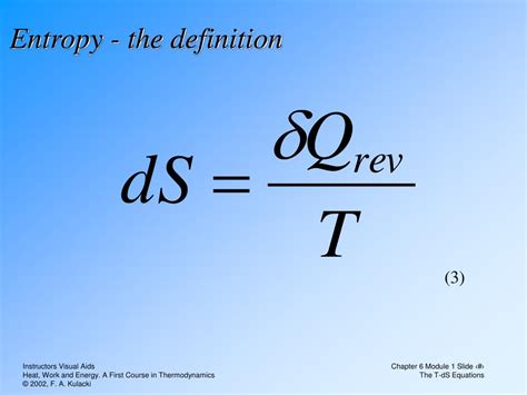 Ppt Entropy And The Increase In Entropy Principle Powerpoint