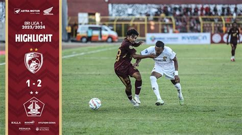 Liga1 PSM Makassar V Persik Kediri 1 2 Allona PSM YouTube