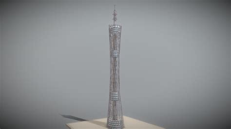 Canton Tower Buy Royalty Free 3d Model By Zhang Shangbin