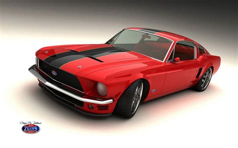 Classic Mustang Fastback By Vizualtech Gallery 354893 | Top Speed