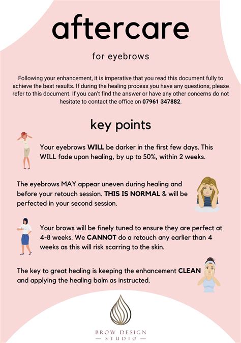 Aftercare Advice — Pixie Does Brows Permanent Makeup Artist