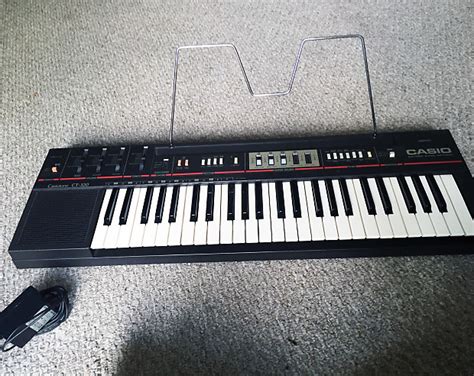 Vintage Casio Casiotone CT 320 Keyboard Synthesizer Synth Reverb