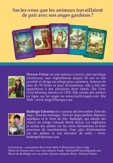 Le Tarot Des Animaux Pierres De Lumiere