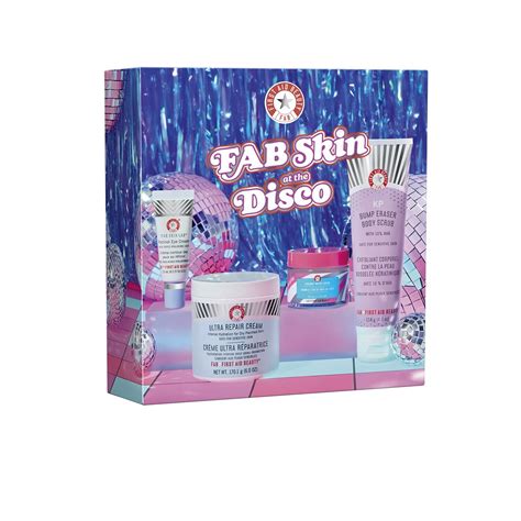 FAB Skin Disco Geschenkset für Gesicht und Körper von FIRST AID