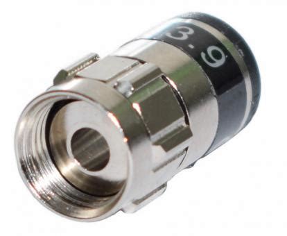 Cabelcon F Stecker 6mm F 59 TD Self Install 3 9 NI True Drop