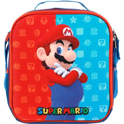 Lonchera Escolar Chenson Mario Bros Dulp Azul