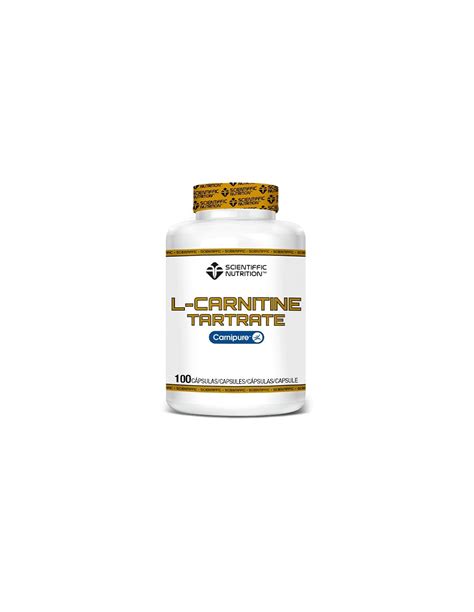 Scientiffic Nutrition L Carnitine Tartrate Carnipure Capsulas