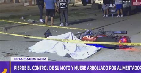 Comas Motociclista Fallece Tras Ser Arrollado Por Bus Alimentador Del