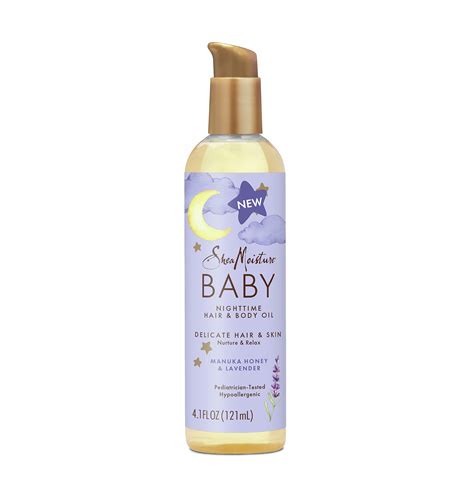 Sheamoisture Baby Hair And Body Oil For Delicate Hair And Skin Manuka