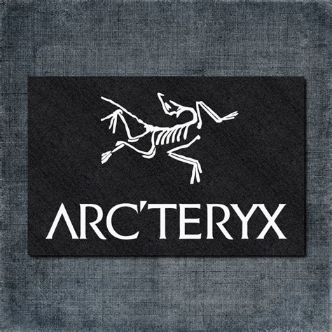 Arc Teryx Back Patch, Arc Teryx Logo Big Back Patch – Hobbyware Shop