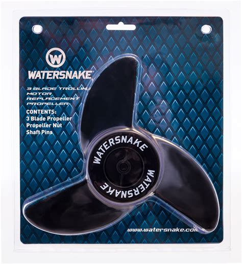 Watersnake Brand Two 2 Blade Prop Replacement Kit 55131 W Walmart