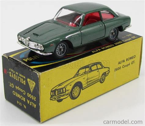 POLITOYS POLISTIL POLMS514 Scale 1 43 ALFA ROMEO 2600 SPRINT BERTONE