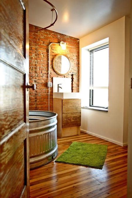 Bathrooms With Exposed Brick Walls Megan Morris