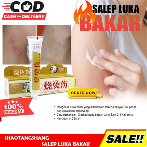 Jual Obat Luka Bakar Melepuh Salep Huatuo 100 Original Herbal