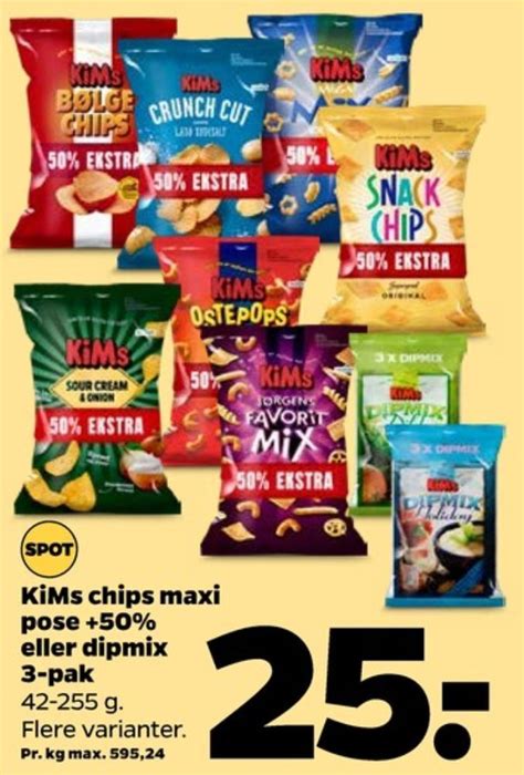 Kims Chips Tilbud Hos Netto