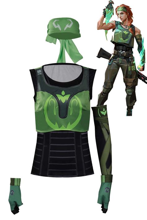 Valorant Skye Costume Skye Cosplay Outfit Valorant Skye Gloves Skye