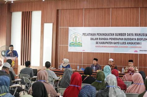 Infopublik Tenaga Pendidik Dayah Se Gayo Lues Dibekali Pelatihan