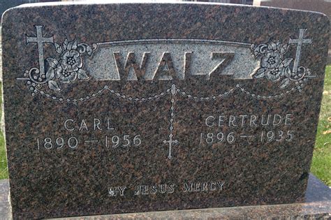 Mary Gertrude Gertrude Woeste Walz M Morial Find A Grave