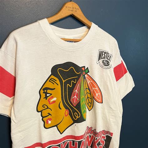 Chicago Blackhawks Shirt Etsy