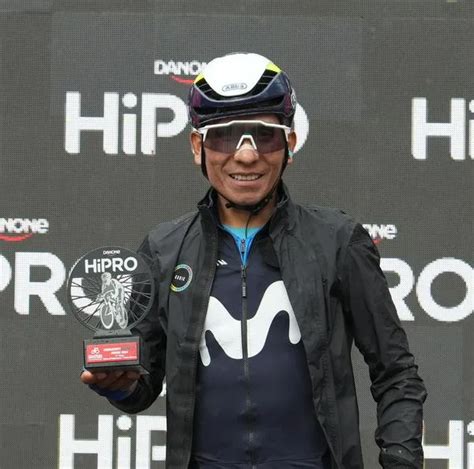 Nairo Quintana Recibi El Premio Al M S Combativo Del Giro De Italia