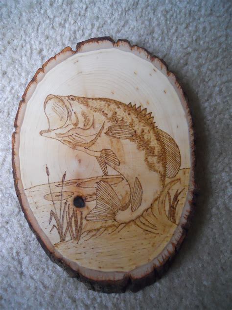 Largemouth Bass Nature Inspired Pyrography Pinterest Largemouth