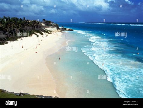 Crane Beach Barbados Stock Photo - Alamy