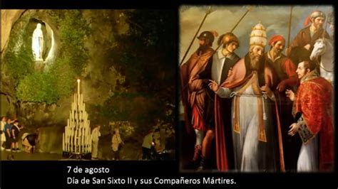 San Sixto II y sus Compañeros Mártires Rezo del Santo Rosario 7 de