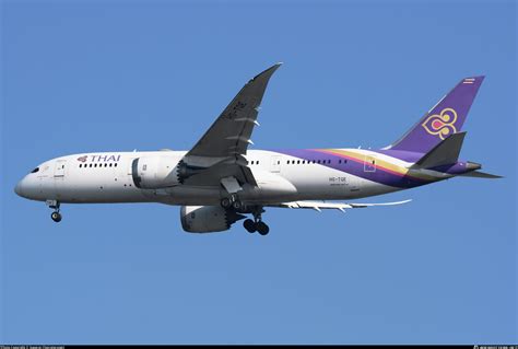 HS TQE Thai Airways Boeing 787 8 Dreamliner Photo By Suparat