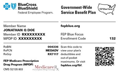 FEP Blue Focus member ID card - mass reissue. | Blue Cross and Blue ...