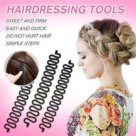 MAIN FEATURES HAIRSTYLING DIY KIT Our Hair Braiding Tools Can Help To