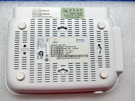 Nuevo Router Zte F V Gpon Onu Lan Voip Wifi Usb Zte F