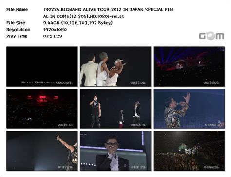 130224 BIGBANG ALIVE TOUR 2012 IN JAPAN SPECIAL FINAL IN DOME Big