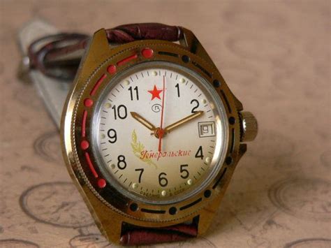 Russian watch Soviet watch Vostok Amphibian Generalskie Komandirskie ...