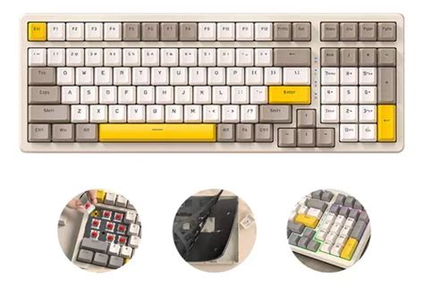 Teclado Mecânico Hot swap Fio Personalizado Parcelamento sem juros