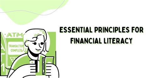 Essential Principles For Financial Literacy Taw Hlan Lu Nge