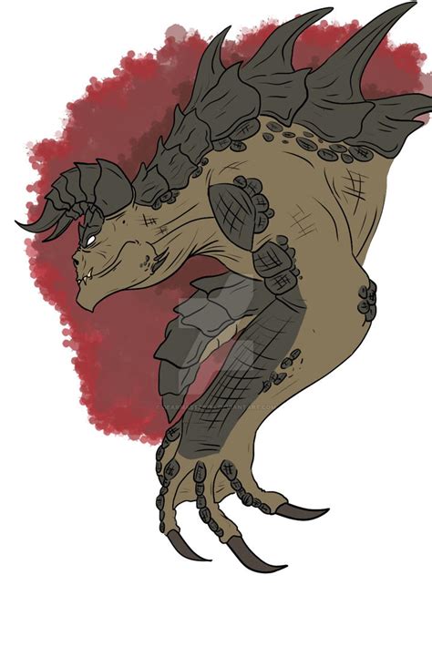 Fallout 4 Deathclaw By Gearmaster154 On Deviantart