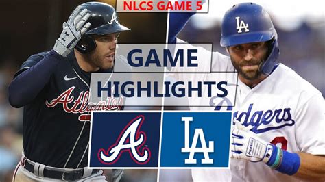 Atlanta Braves vs. Los Angeles Dodgers Highlights | NLCS Game 5 (2021)