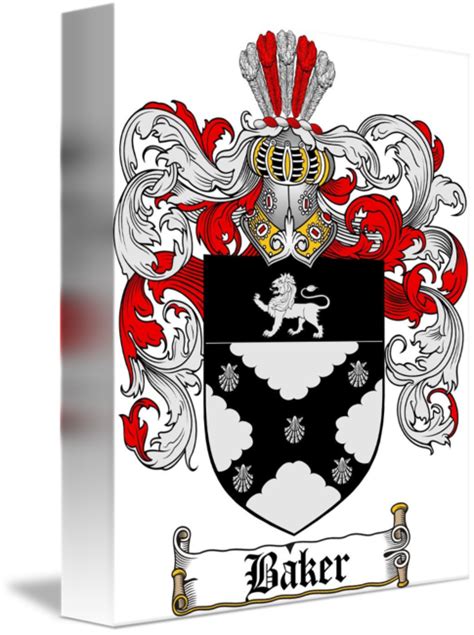 baker family crest baker coat of arms by Family Crest