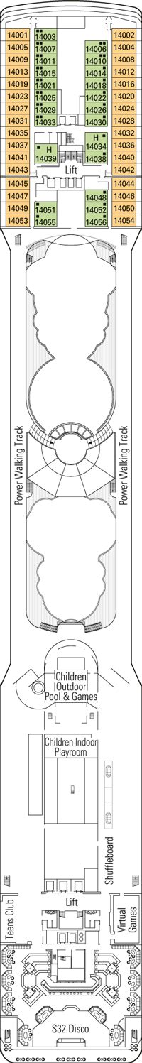 Msc Poesia Deck Map