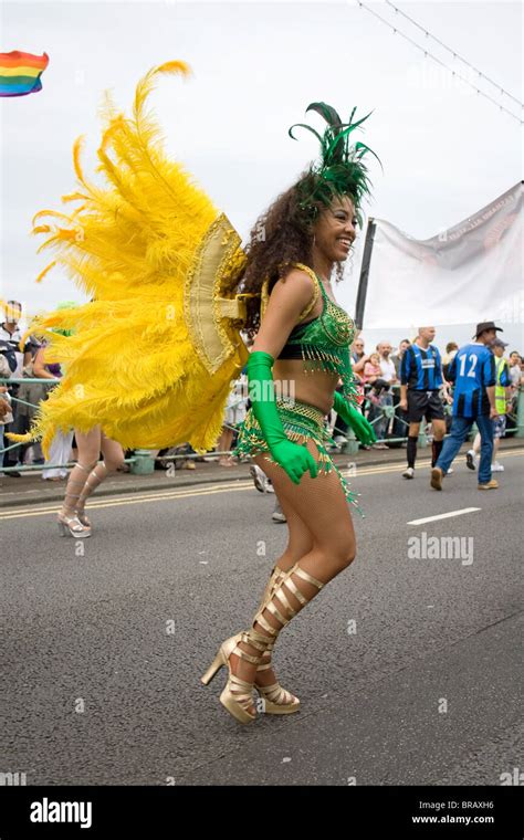 Gay Pride Parade Brighton Stock Photo Alamy