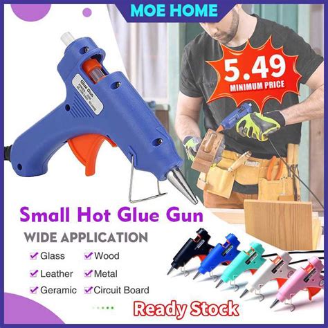 Hot Glue Gun Pistol Gam 20W Electric Hot Melt Glue Gun Hot Glue Stick Adhesive Electric Glue