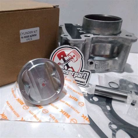 Jual Blok Seher N Max Mm Boring Set Piston Ring Bore Up Mm