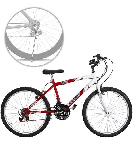 Bicicleta Adulto Aro 24 Ultra Bikes Diversas Cores Bicolor