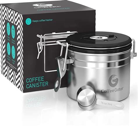 Amazon Coffee Gator Stainless Steel Coffee Grounds And Beans