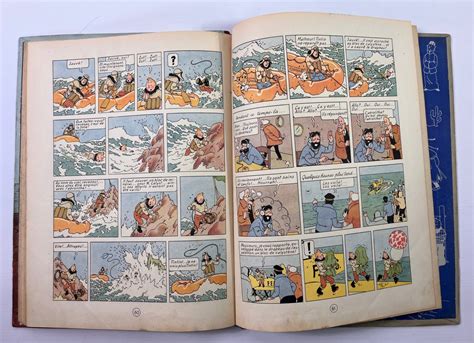 Herg Les Aventures De Tintin L Toile Myst Rieuse A